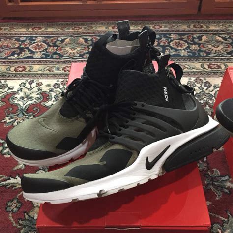 nike air presto schoenen olijf|Nike Air Presto Acronym Olive Men's .